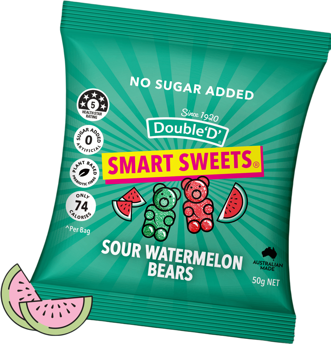 Smart Sweets Sour Watermelon Bears
