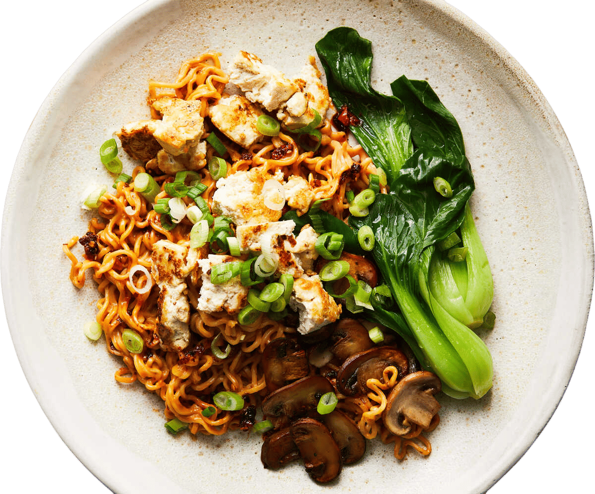 Spicy Mushroom and Tofu Mazemen (Hetty Lui McKinnon)