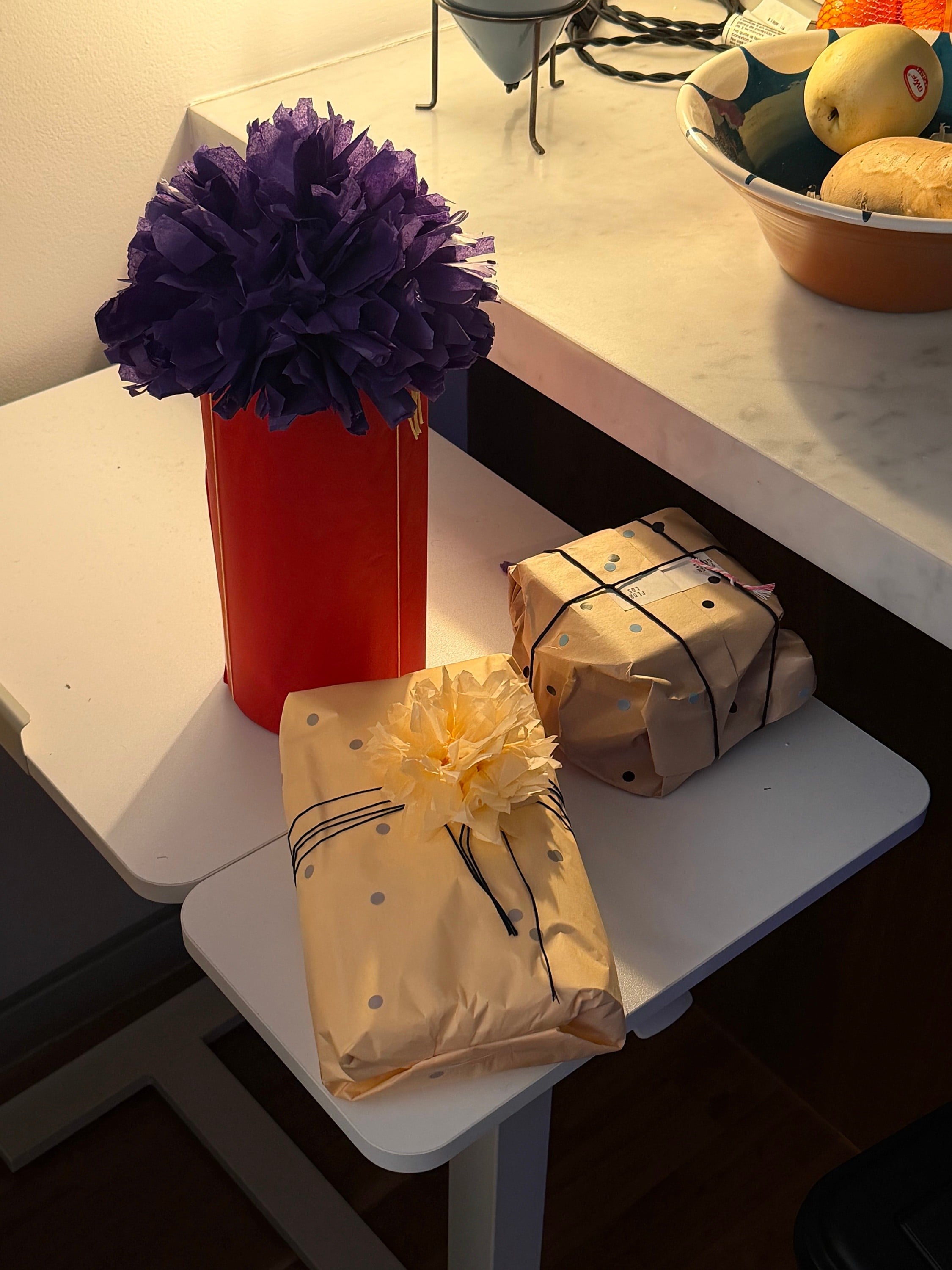 wrapping shit nicely