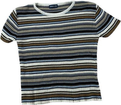 Vintage Limited Too Striped Baby Tee