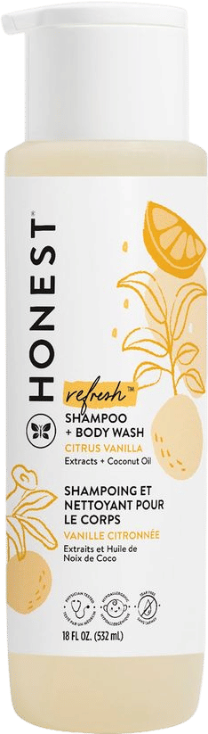 The Honest Company Shampoo + Body Wash - Refresh (Citrus Vanilla) | Grove Collaborative