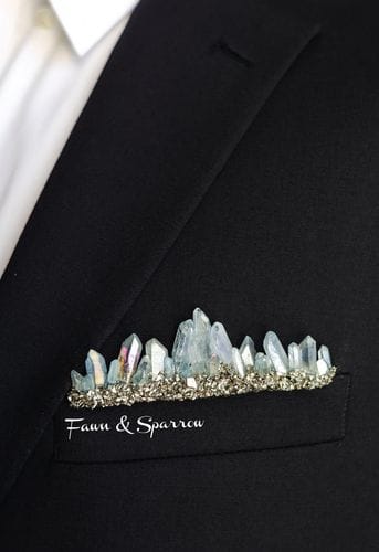 Crystal Boutonnières & Hair Accessories