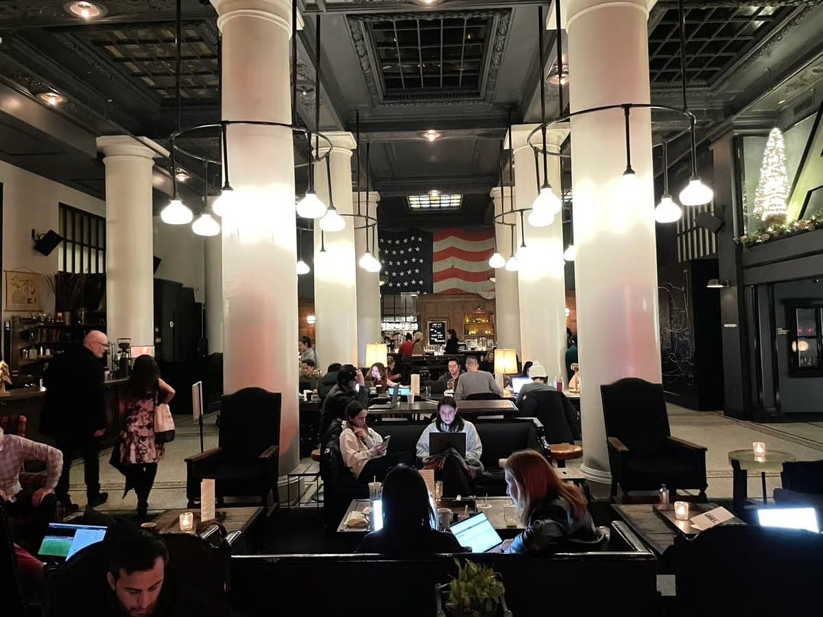 Grab a coffee and post-up