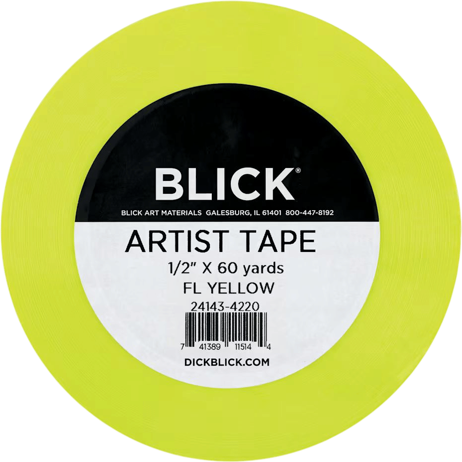 Blick Artist Tape - Fluorescent Yellow