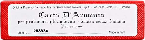 Santa Maria Novella - Carta d'Armenia Burning Papers