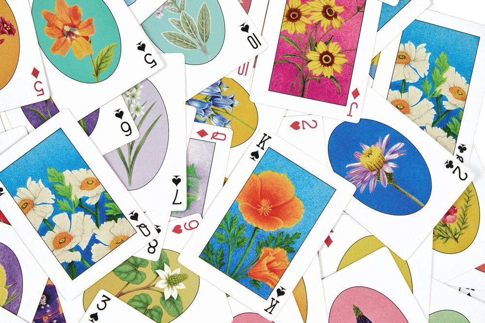 Commune Los Angeles Wildflower Playing Cards