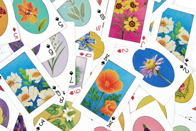 Commune Los Angeles Wildflower Playing Cards