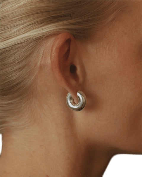 Fluid Hoops III | J.Hannah Jewelry
