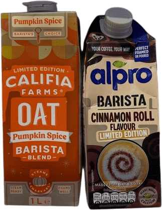 Seasonal Flavored Milks