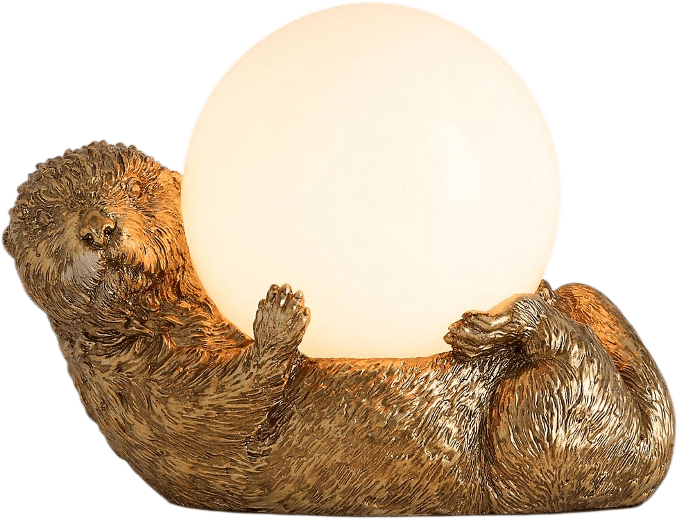 AnthroHome The Icon Table Lamp: Otter Edition