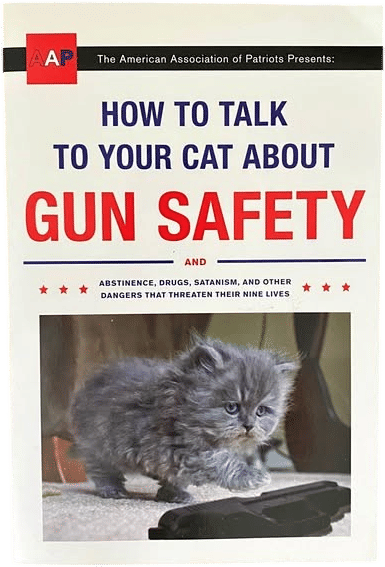 How to Talk to Your Cat About Gun Safety