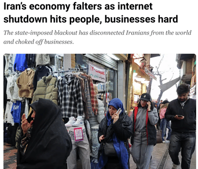 Iran's Economy Falters