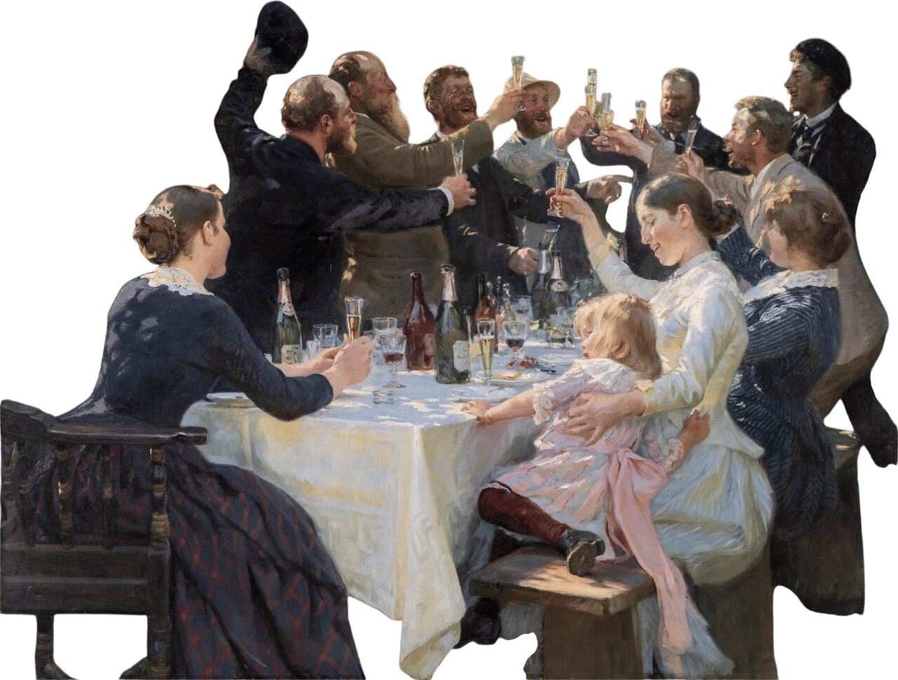 Leaving a party early