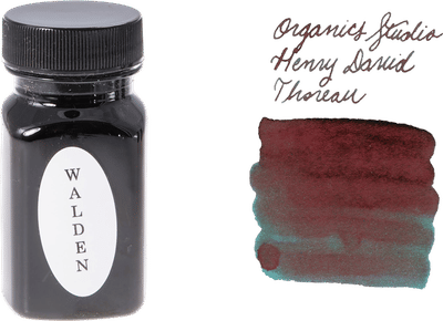 Henry David Thoreau Walden Pond Ink