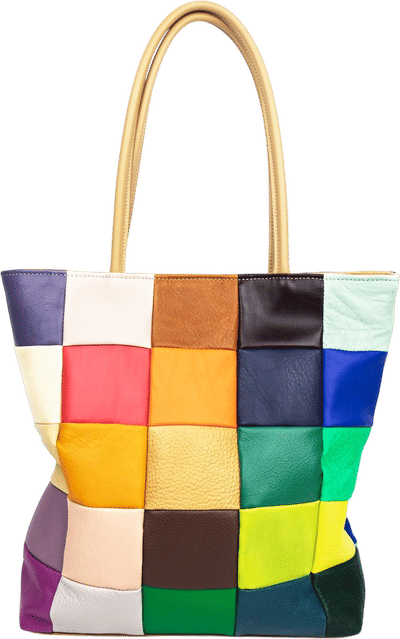Scraps Leather Tote