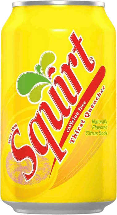 Cracking open an ice cold Squirt at the end of a hot day.