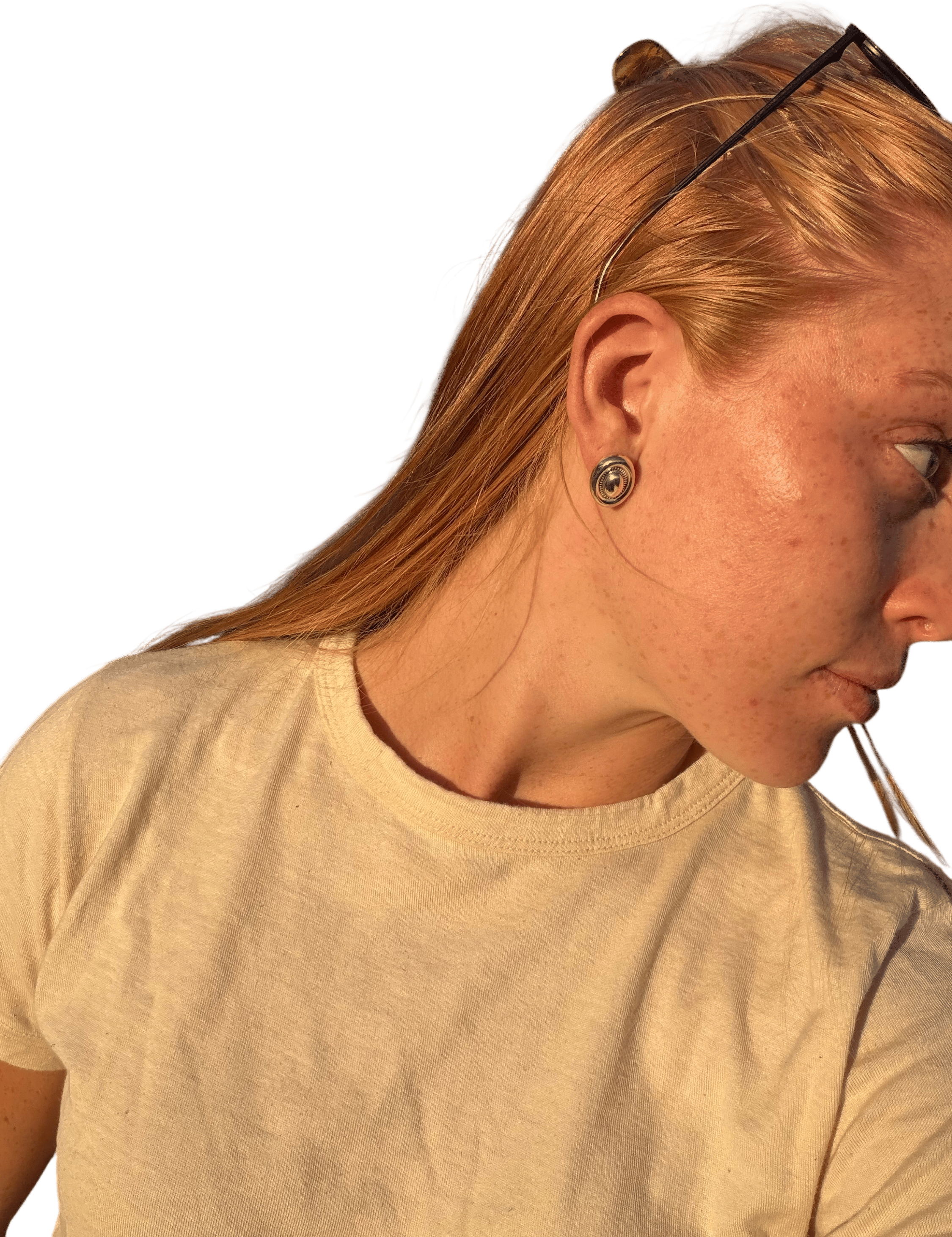 Ranch Earrings in Sterling Silver