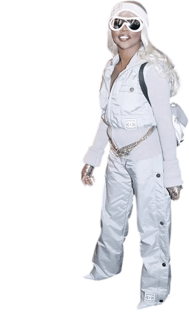 Lil' Kim at Chanel Soho Grand Opening (2000)