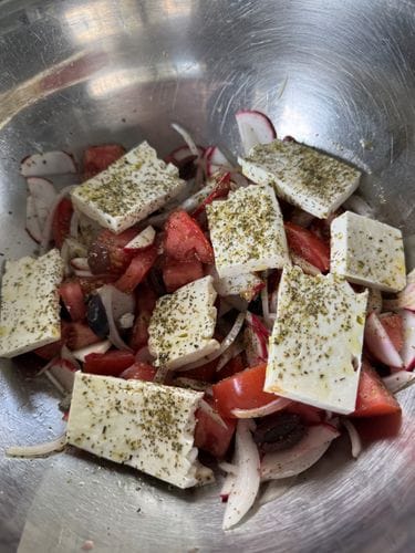 Tomato Feta Salad - Recipe