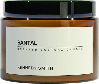 Santal Scented Soy Wax Candle