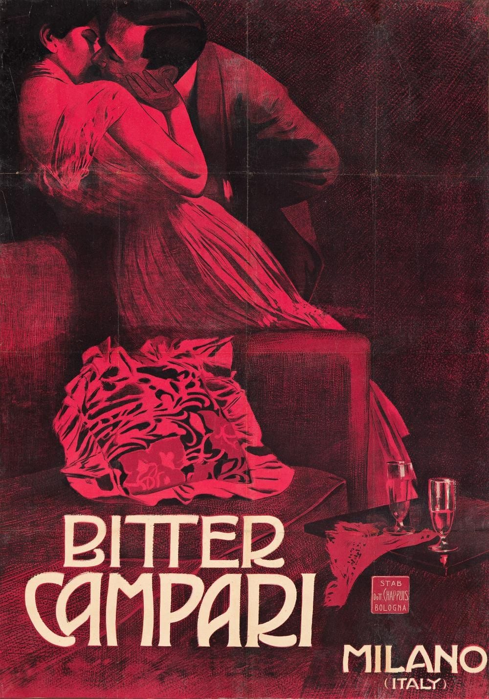 Bitter Campari. Circa 1904.