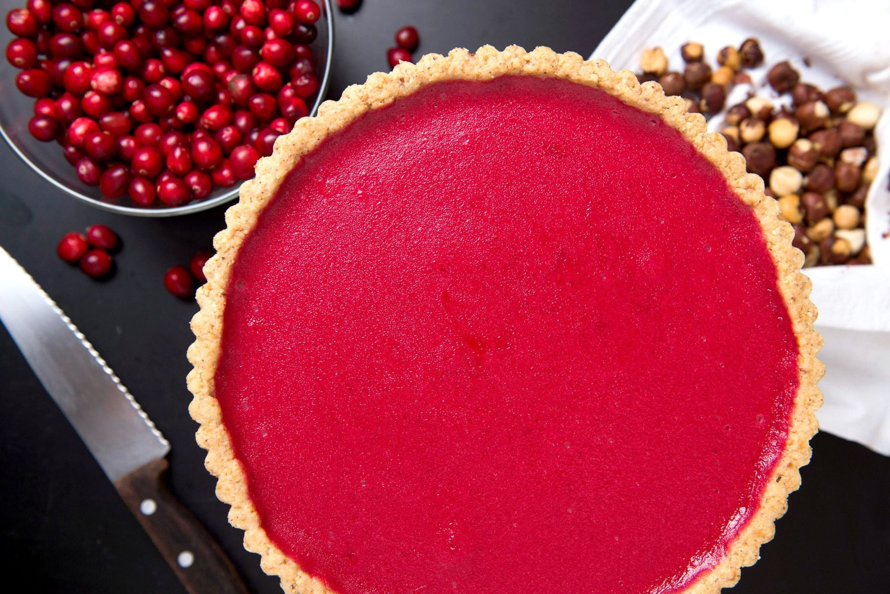 Cranberry Curd Tart Recipe