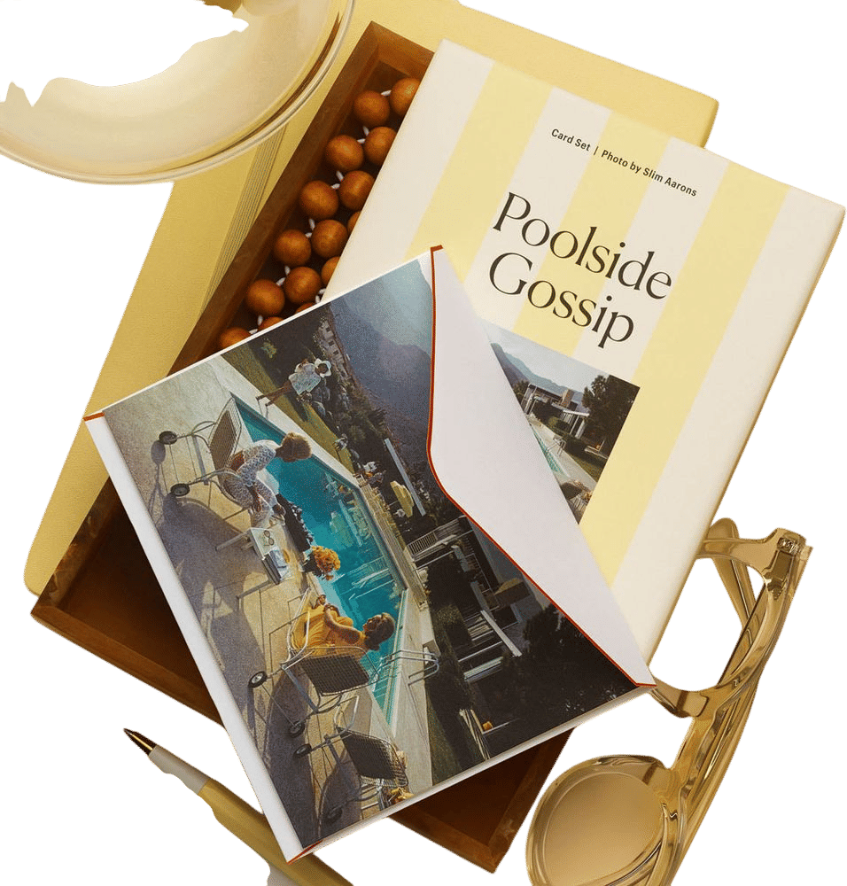 Poolside Gossip Notecards