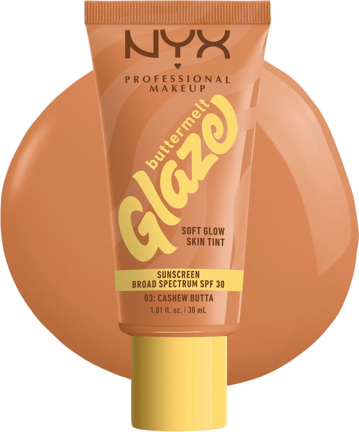 NYX Buttermelt Glaze in Cashew Butta