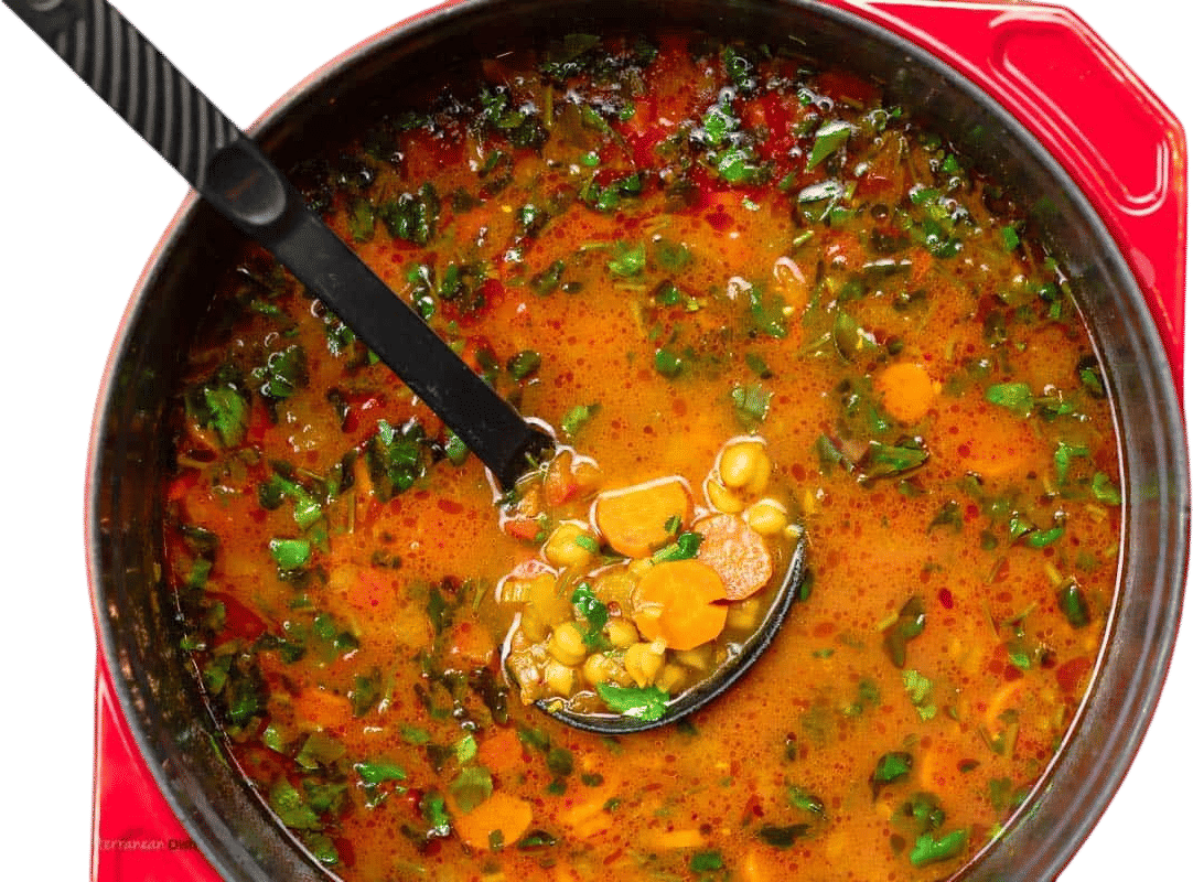 Mediterranean Chickpea Soup Recipe