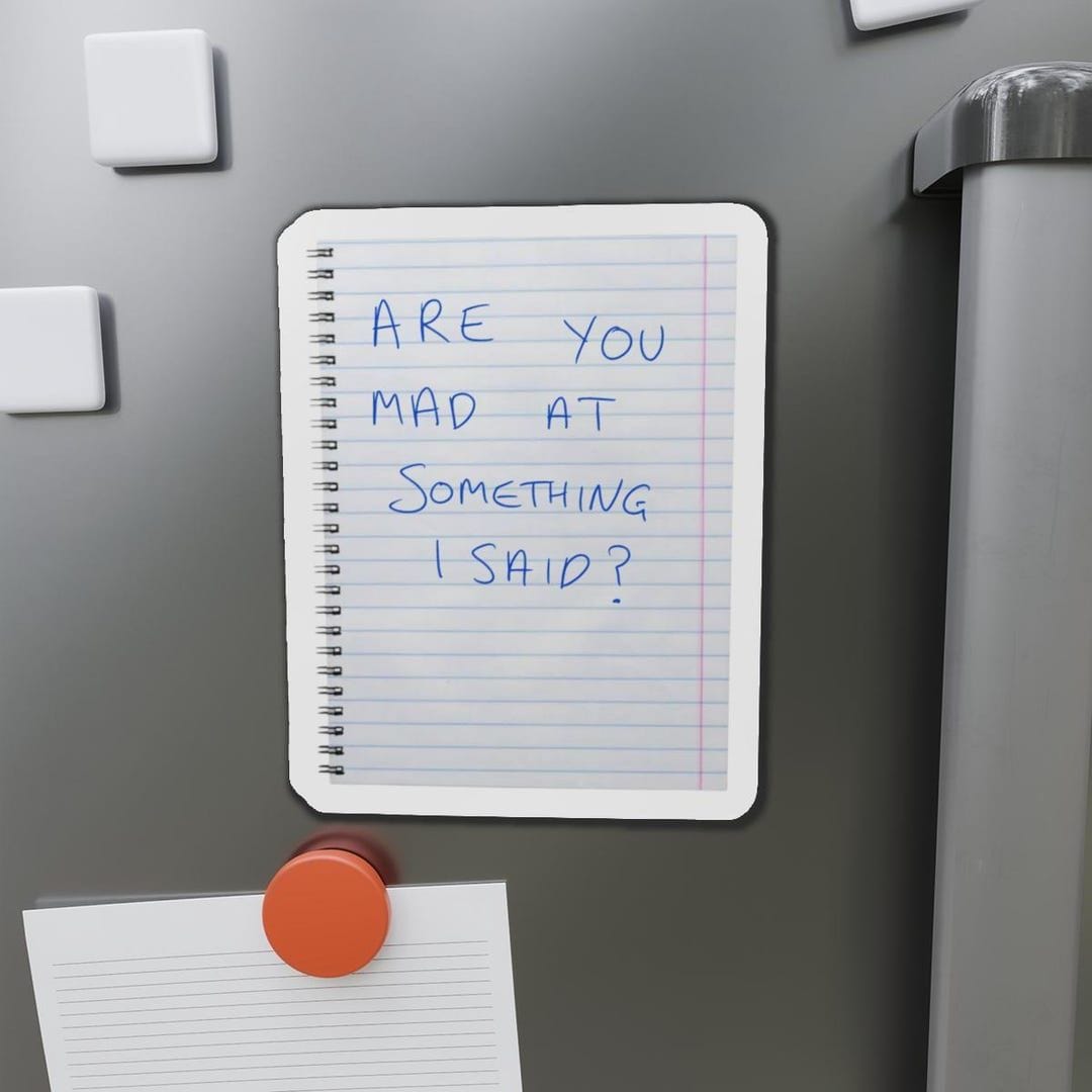 Widow's Bay Magnet - Patricia’s Are You Mad Note