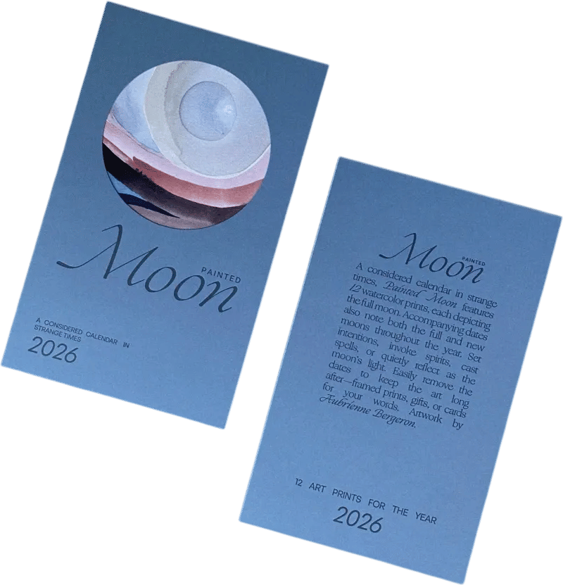 Painted Moon Calendar