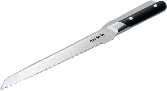 Bread Knife in Truffle Black