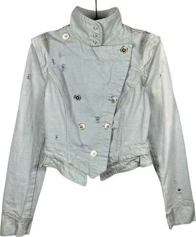 Anglomania Asymmetric Denim Jacket