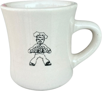 Vintage Dawn Donuts Diner Mug