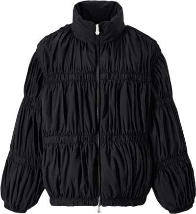 Pleated Duvet Puffer