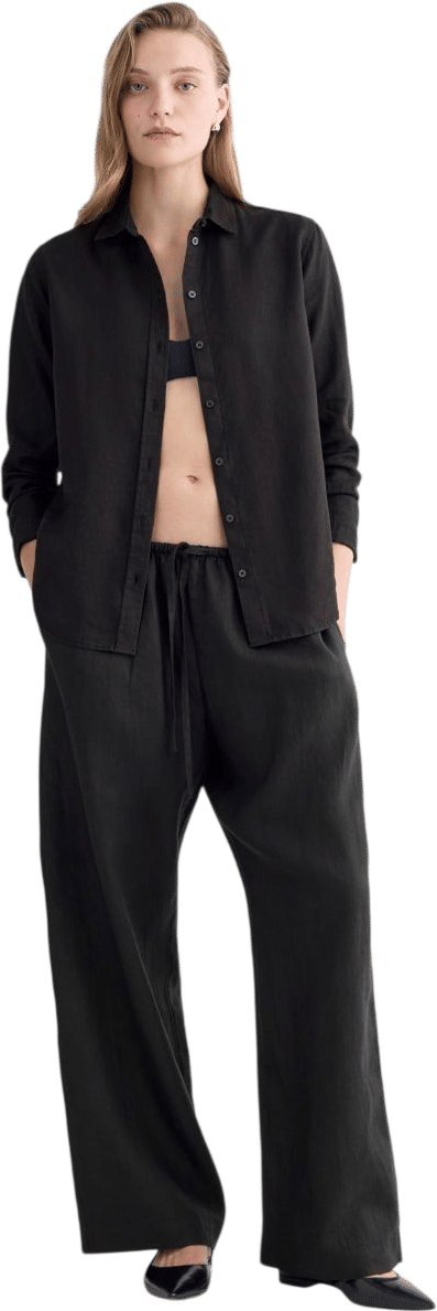 Everlane Drawstring Pant in Linen