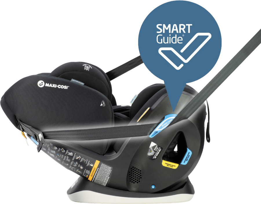 A car seat with a SMART-Guide feature
