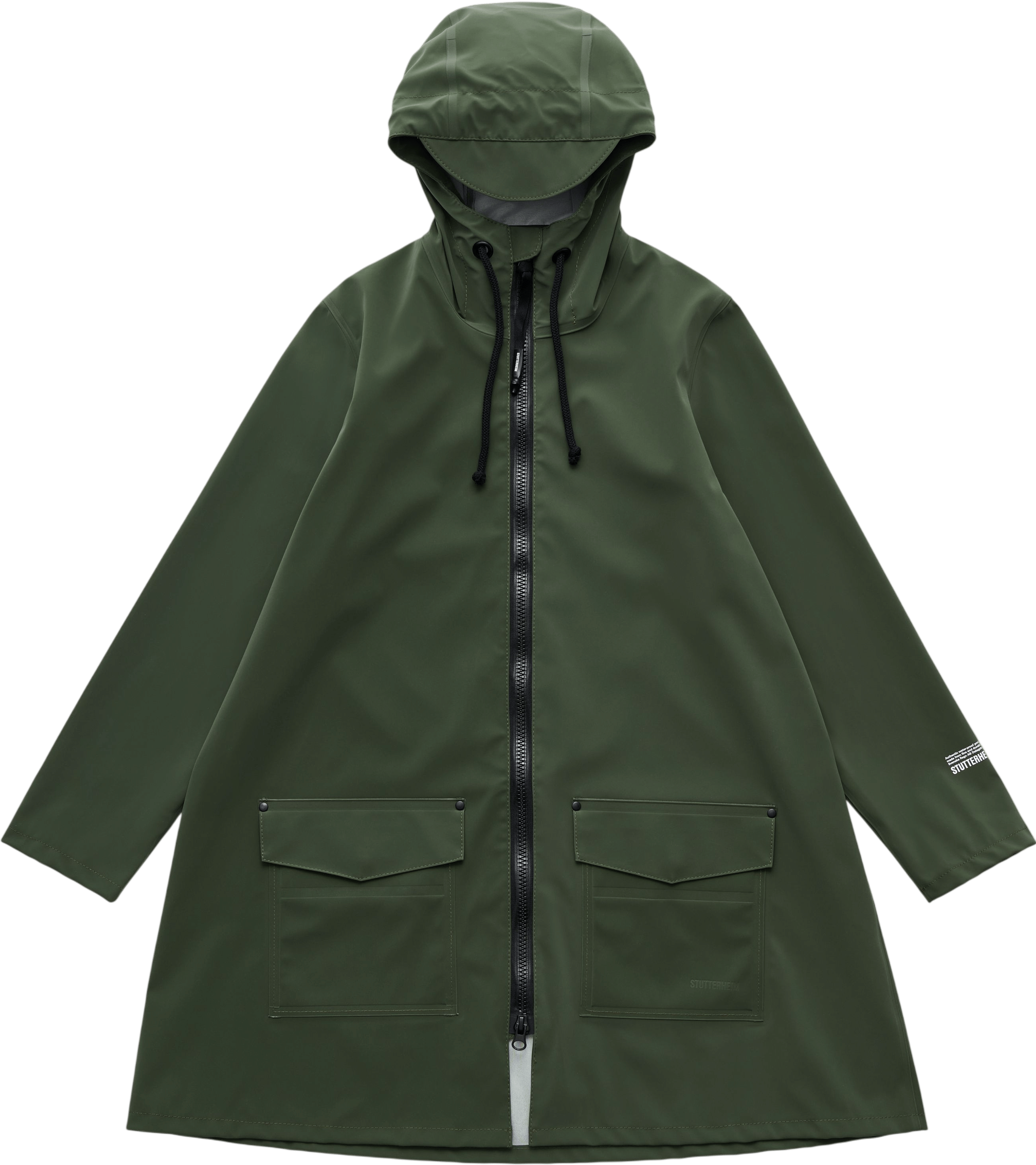 Mosebacke Patch Raincoat Green