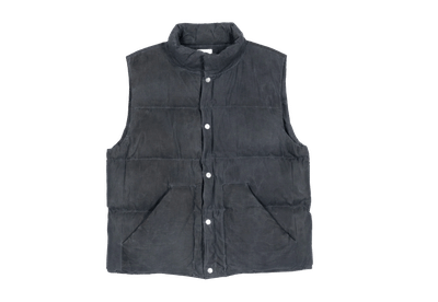 Life Lived in Waxed Cotton Puffer Vest