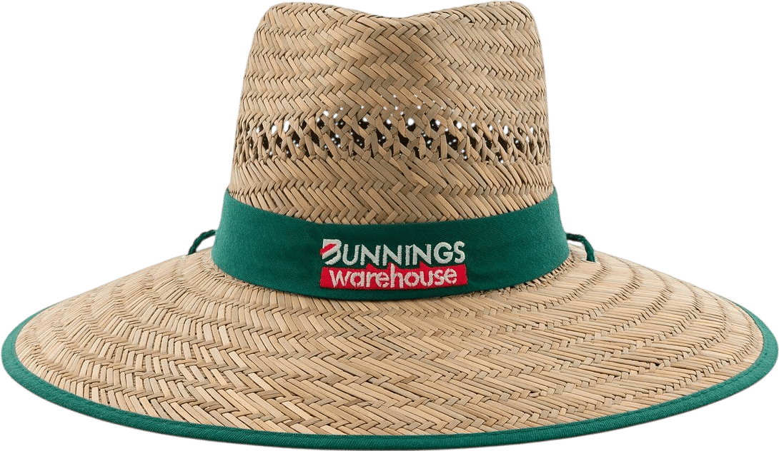 Bunnings Straw Hat