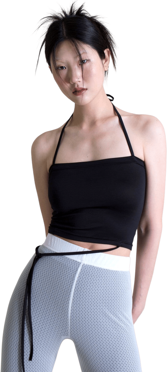 [ASSAY] STRING TUBETOP (BLACK)