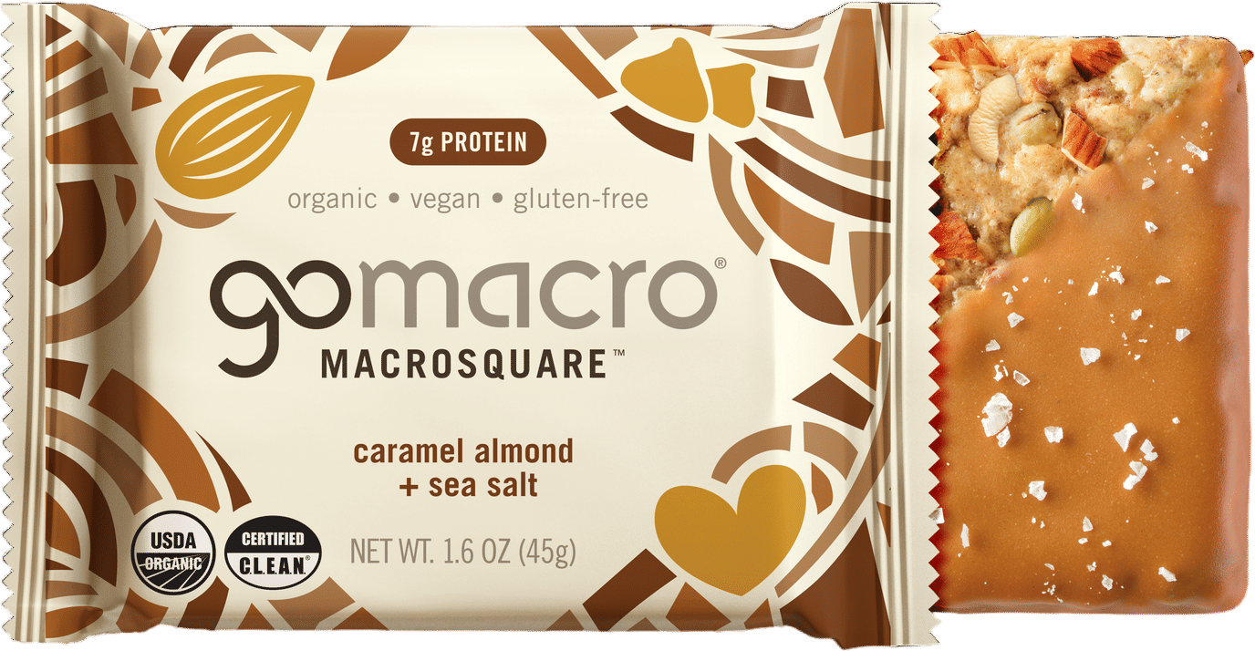 Caramel Almond + Sea Salt Bar
