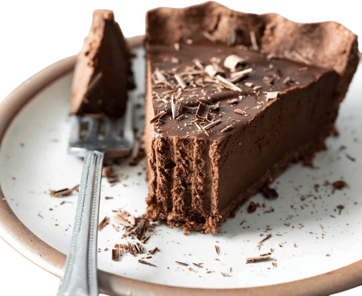 Vegan Chocolate Pie (No Tofu or Coconut)