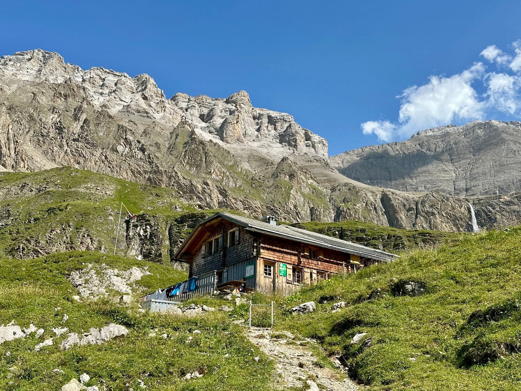 Hut to hut in the Alps