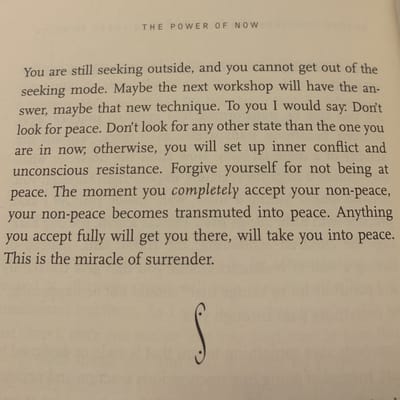 The Power of Now