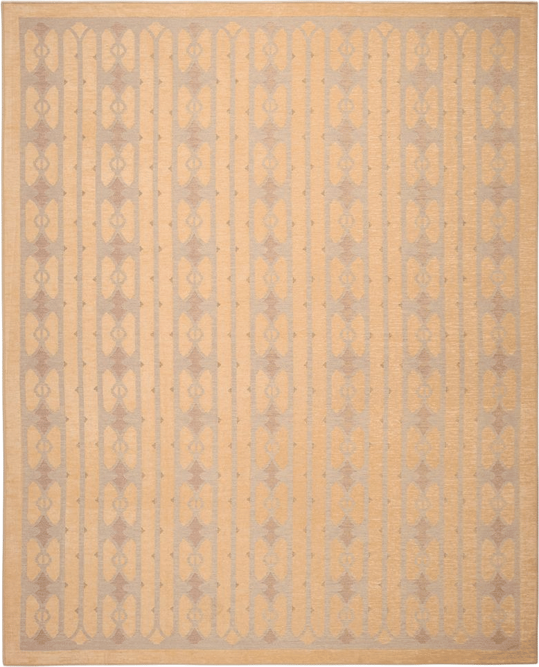 Yellow Machine Washable Rug, Kid & Pet Friendly - Mies