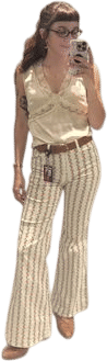 Wrangler Women's Print 70's Flare Jean