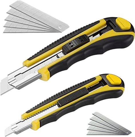 TWINRUN Retractable Snap-Off Utility Knife Set