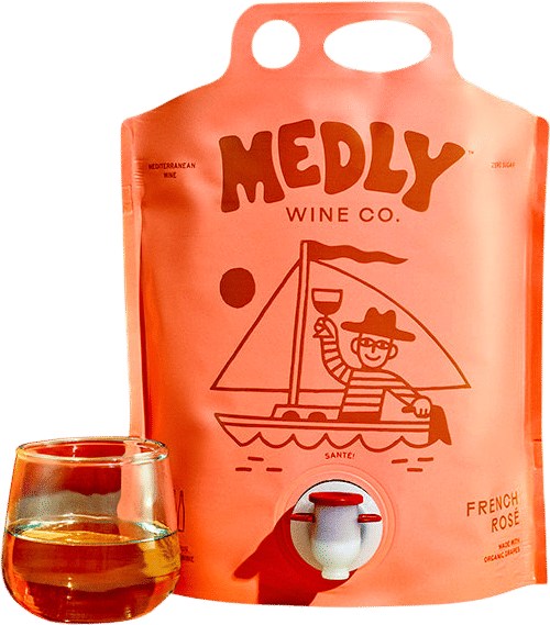 Medly bagged rosé