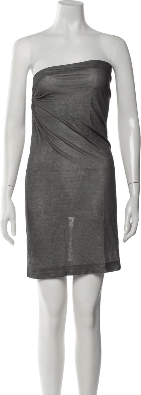Vintage Strapless Slip Dress